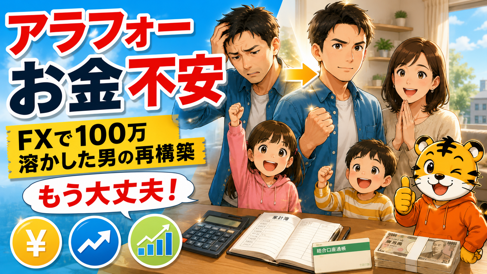 年収400万40歳のお金が不安すぎる時の対処法|FXで100万溶かしたアラフォー会社員のリアル再構築記録